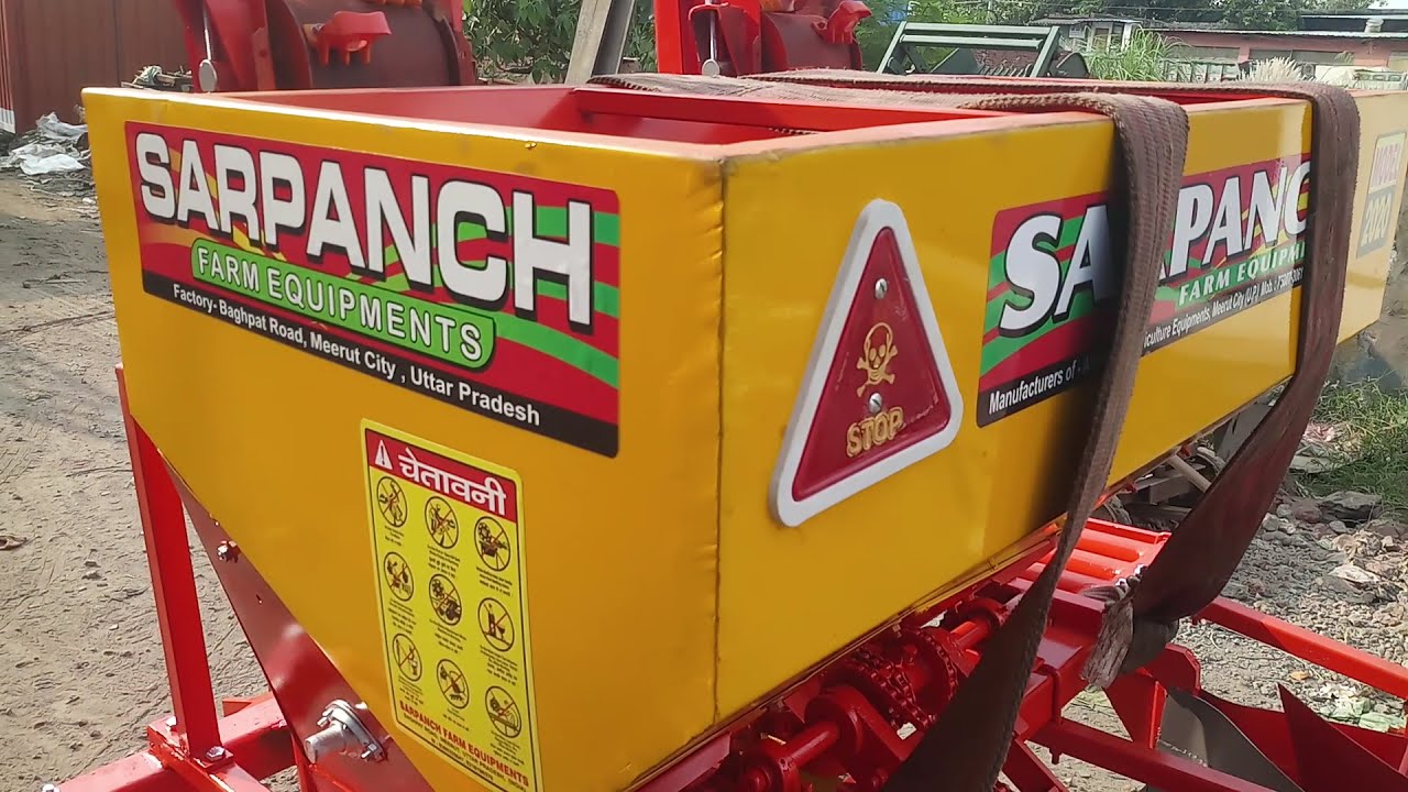 Sarpanch farm Automatic potato planter 2 row