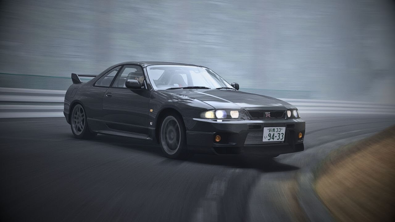 Full sending a Skyline R33 GT-R