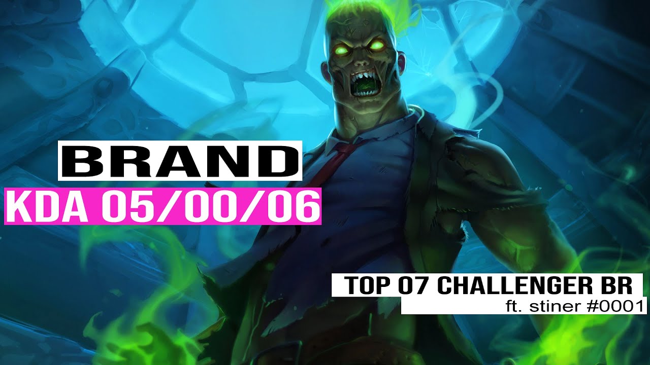 Brand vs Master Yi Jungle | TOP 07 | Challenger BR Patch 13.24 Season 13