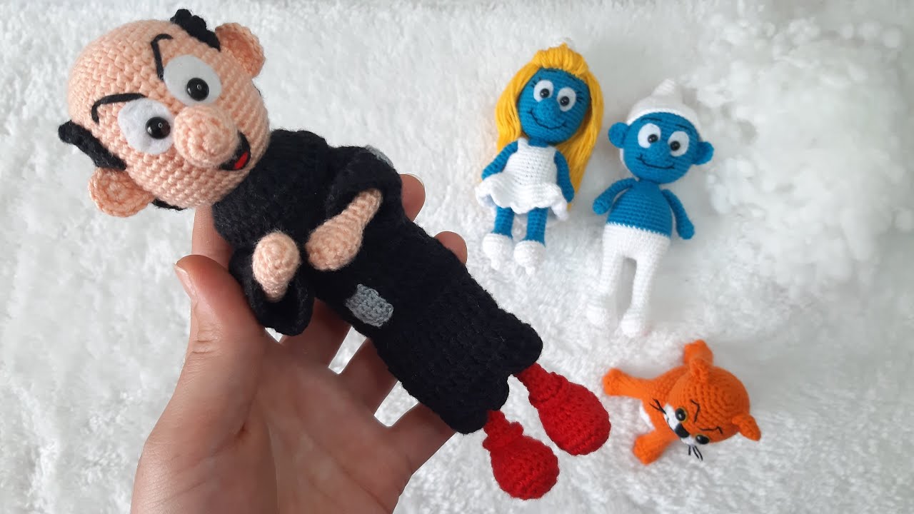 Amigurumi Gargamel Yapimi (Bölüm 1) Kol ve Bacaklar