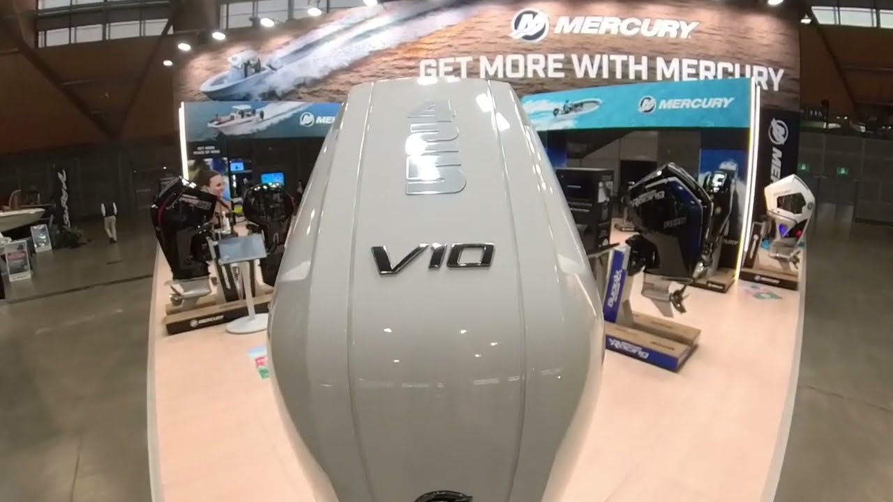 Mercury V10 Verado cut-a-way walkround