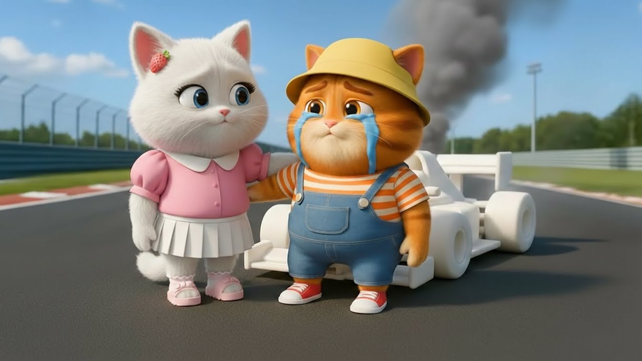 Pepper Laughed At Nacho’s Broken Car… The Rematch Will Shock You! 🚗💥🏁| Nom Nom Meows
