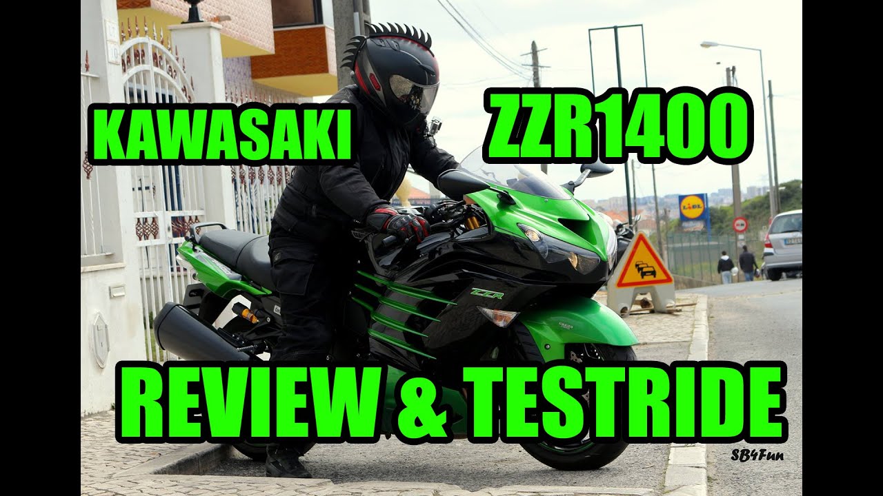 Kawasaki ZZR1400 Review & Testride & Heart Attack!