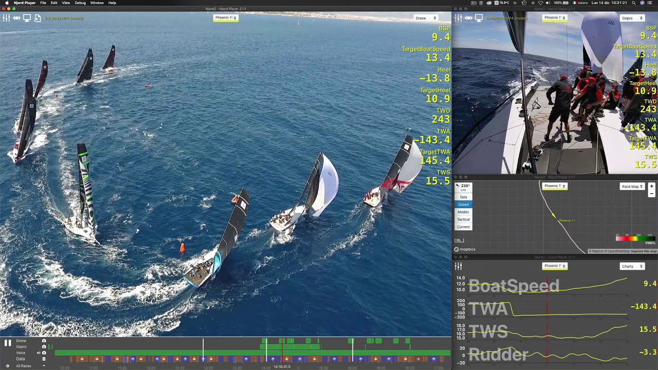 52 Superseries - Topmark approach and hoist