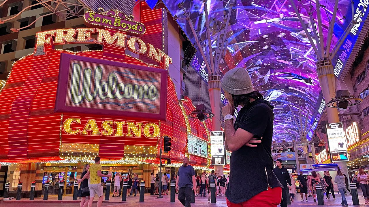 Inside the FREMONT Hotel & Casino! (the newest renovated hotel in Las Vegas 🤫)