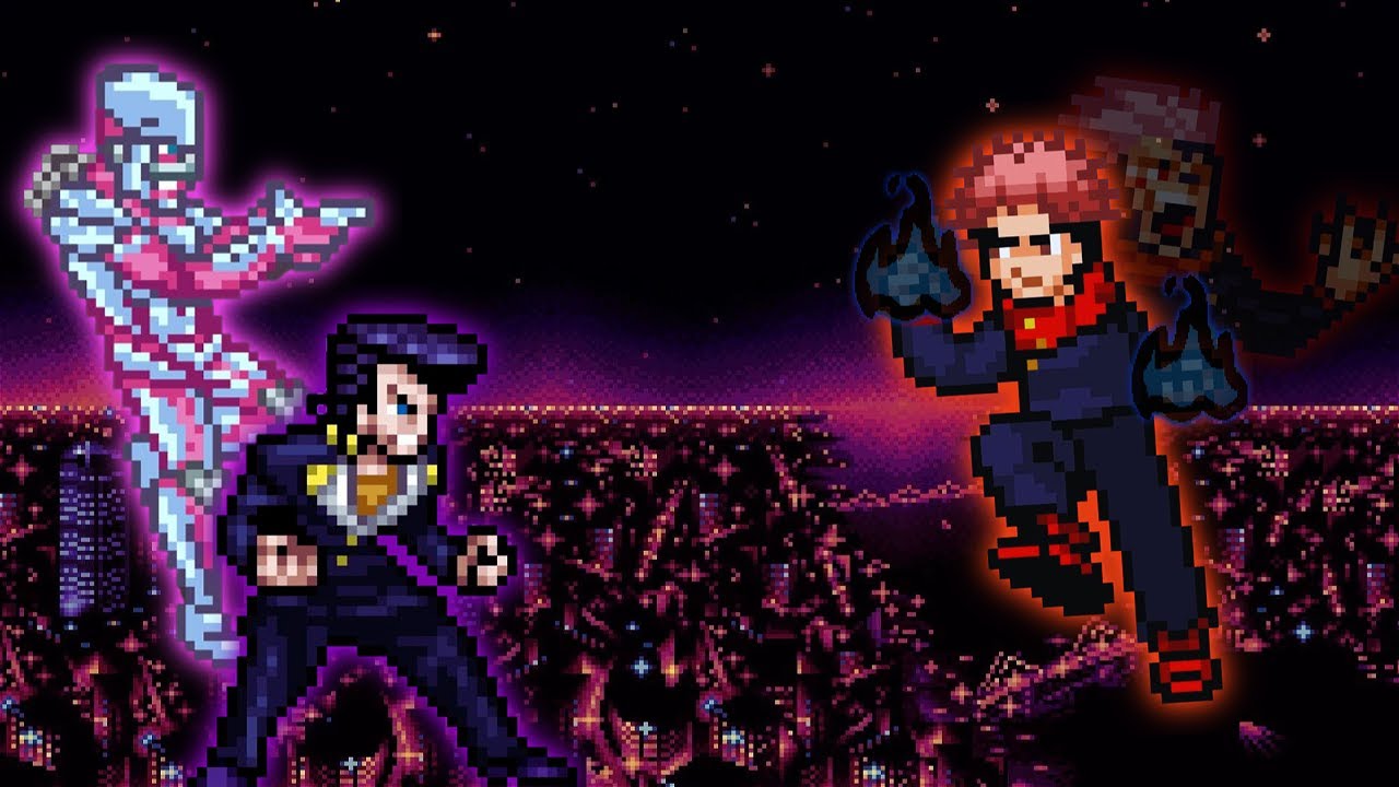 Josuke (New) Vs Itadori in Jump Force Mugen