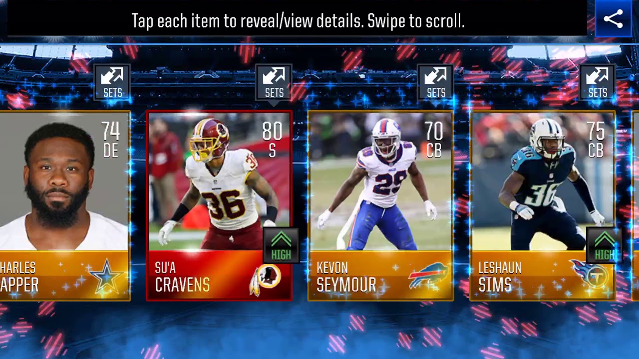 TOTY 100 OVERALL PULL! MADDEN MOBILE PACK OPENING
