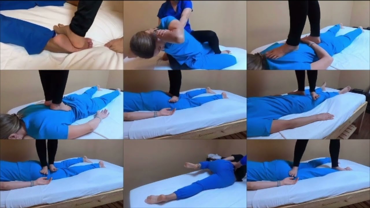 Palm and Knee Walking Massage