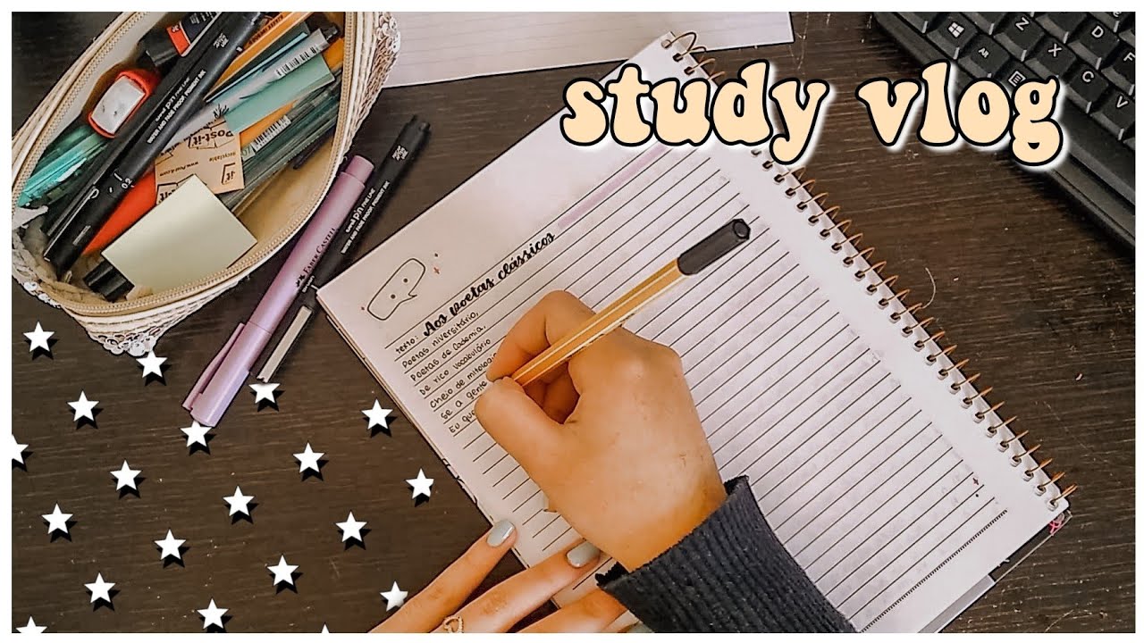 study vlog | Estudando no sábado