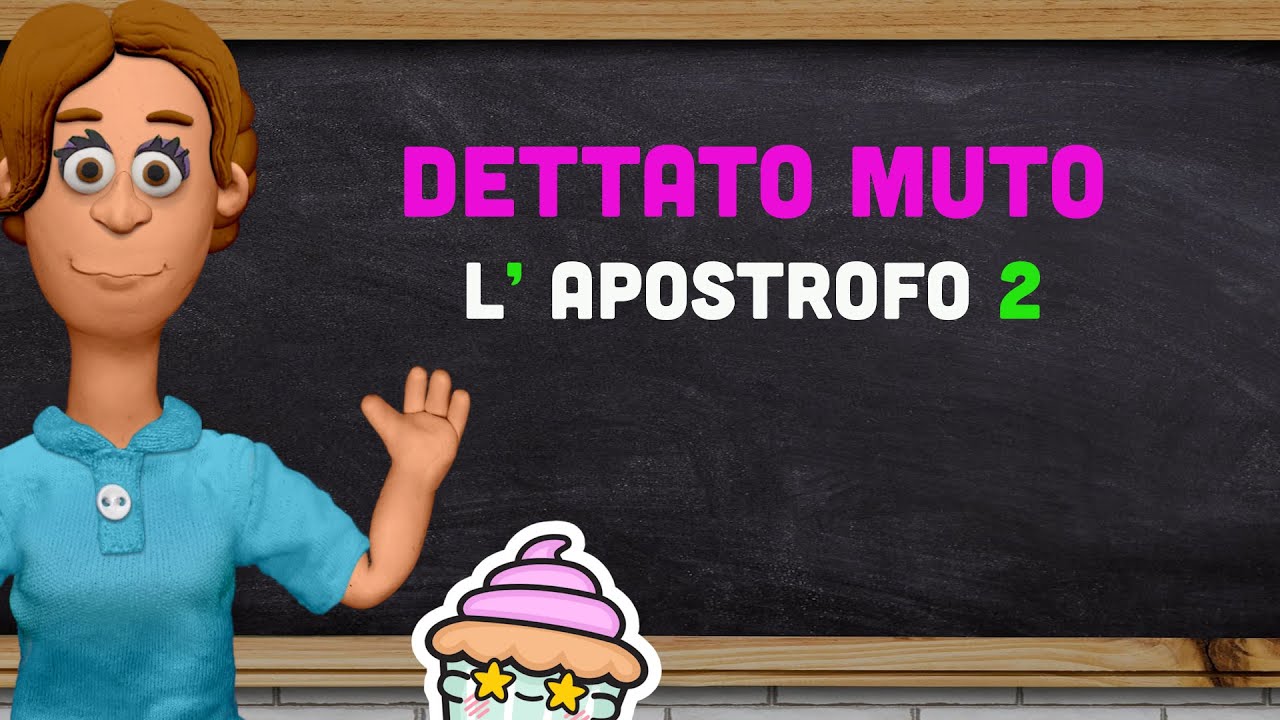 IL DETTATO MUTO: L'APOSTROFO 2