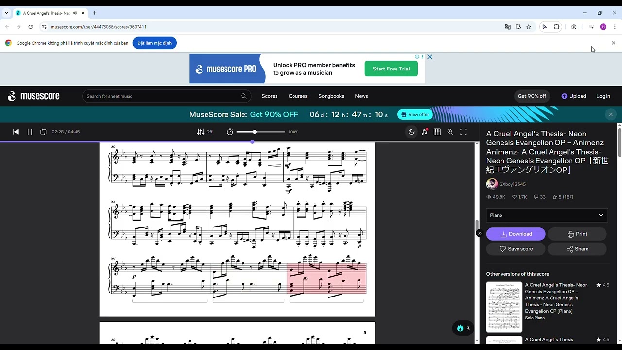 「Neon Genesis Evangelion」- A Cruel Angel's Thesis【Animenz Piano Cover】