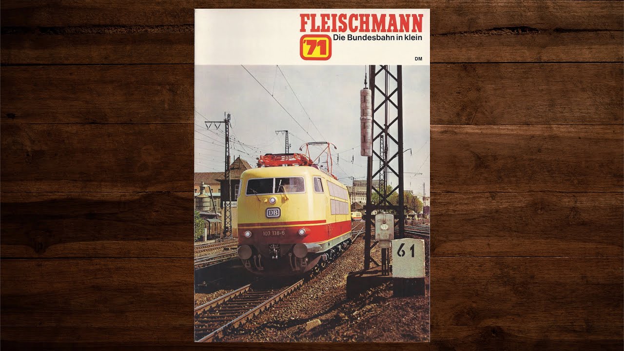 Fleischmann Katalog 1971 – Modellbahn, Modelleisenbahn, H0