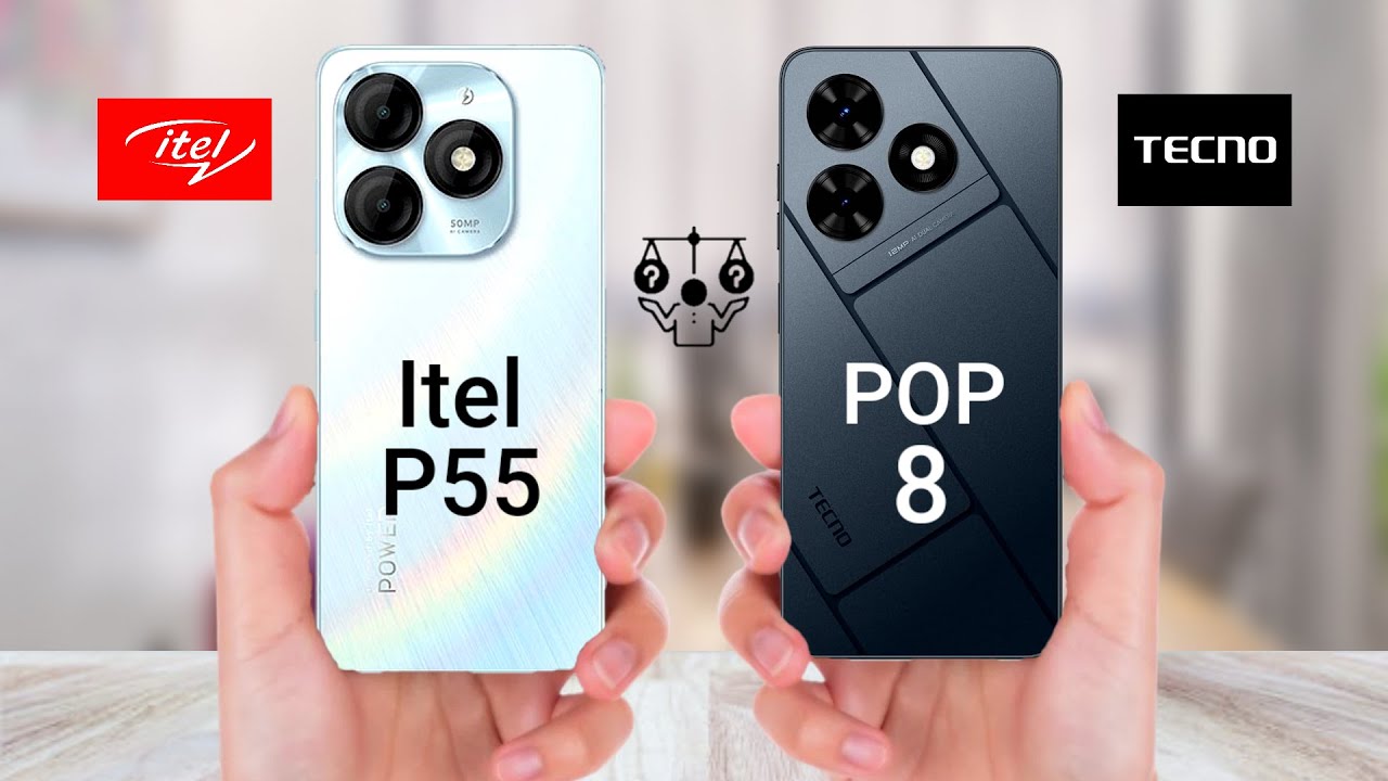 Itel P55 4G Vs Tecno POP 8