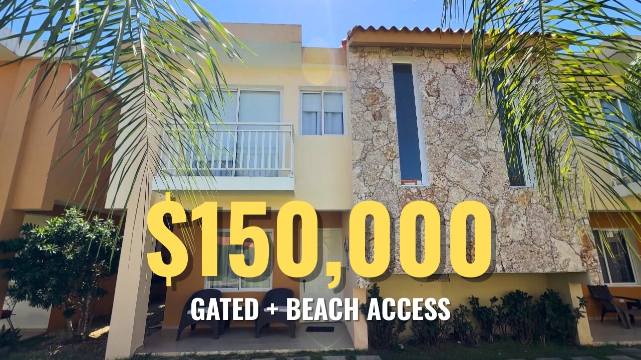 $150K Punta Cana Villa | Gated Community + Private Beach Access