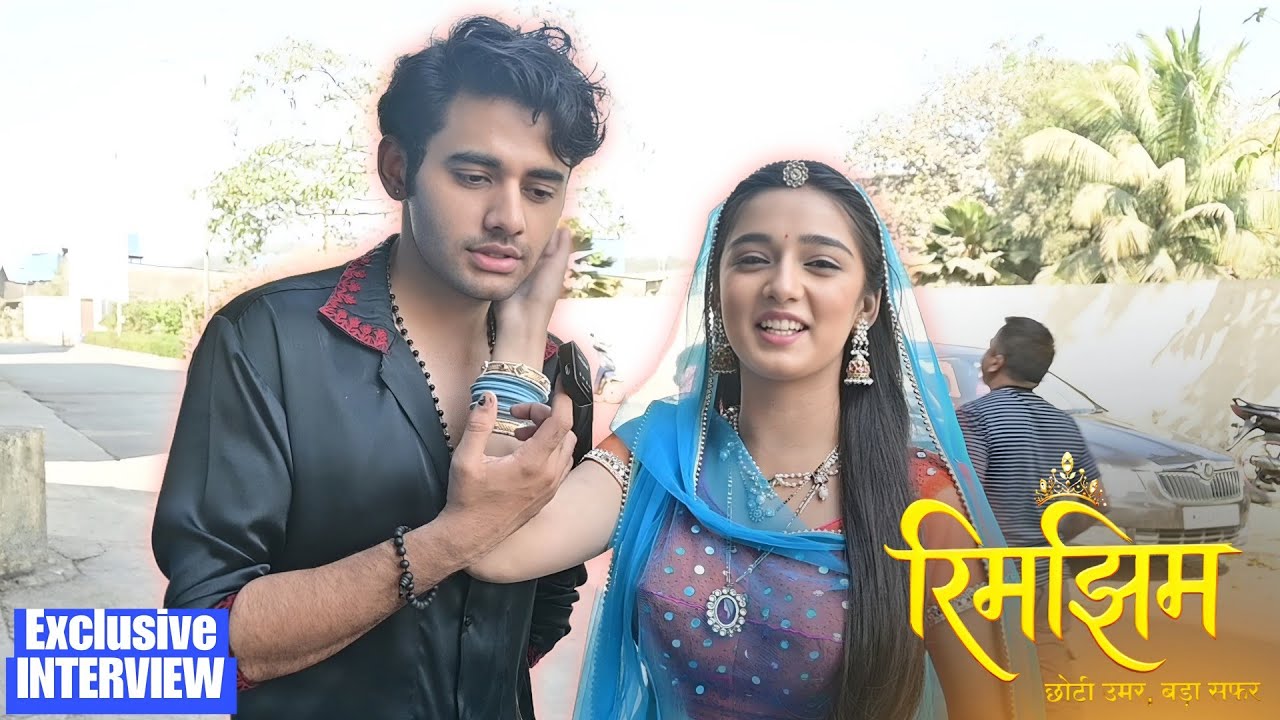 Rimjhim CANDID INTERVIEW Sameer and Rimjhim 🥰 || NEW EPISODE || Dangal tv #rimjhim#viralvideo