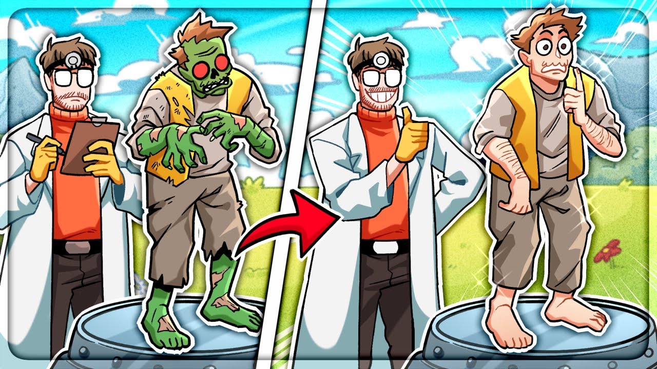 I Built A Factory To Cure Zombies in Zombie Cure Lab