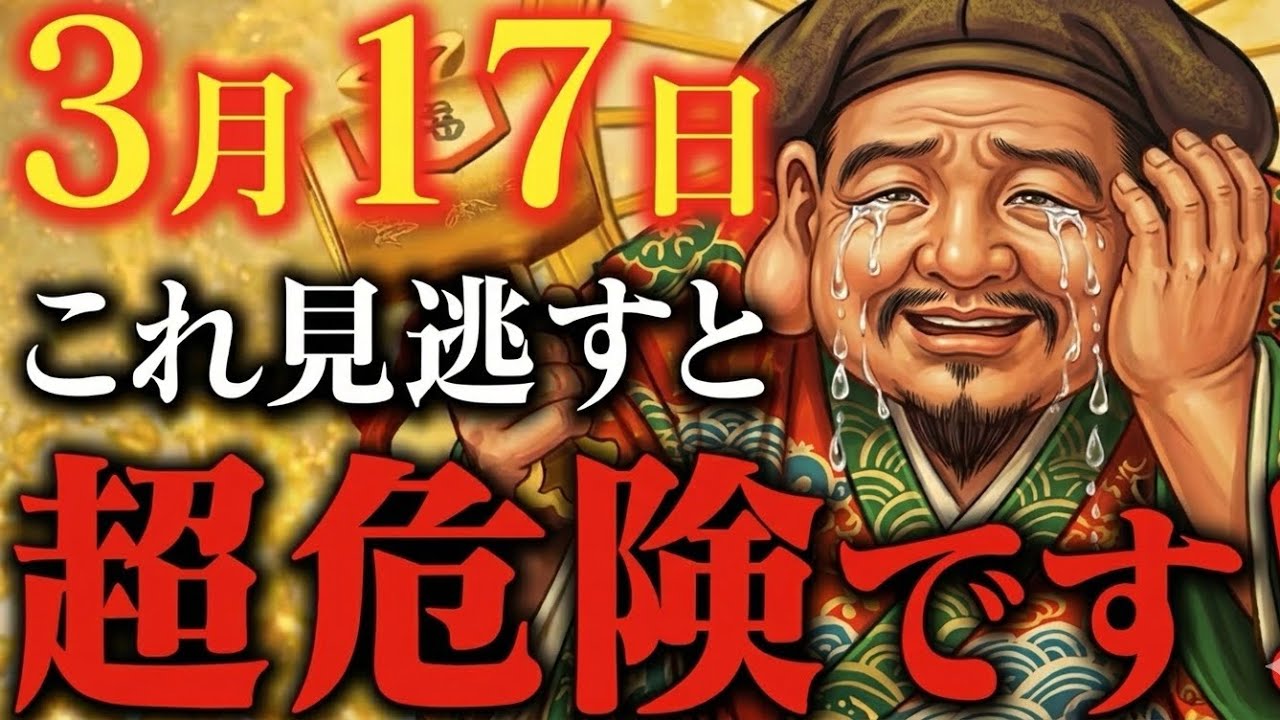 【超最強開運日】3月17日「大安×一粒万倍日×寅の日」✨ 金運・幸運・成功が万倍に！ 高波動癒やしエネルギー【ヒーリング・瞑想・引き寄せ】