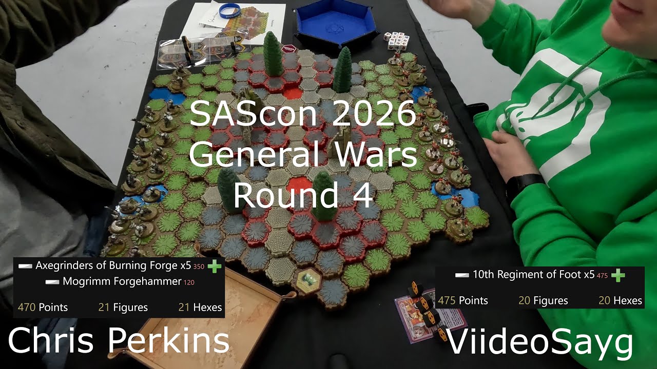 SAScon 2026 - General Wars - Round 4