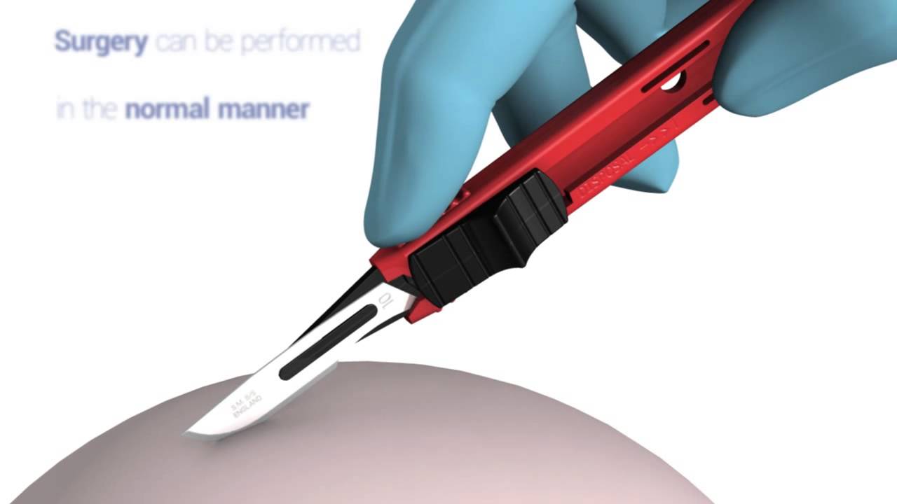 Swann-Morton Disposable Retractable Scalpel