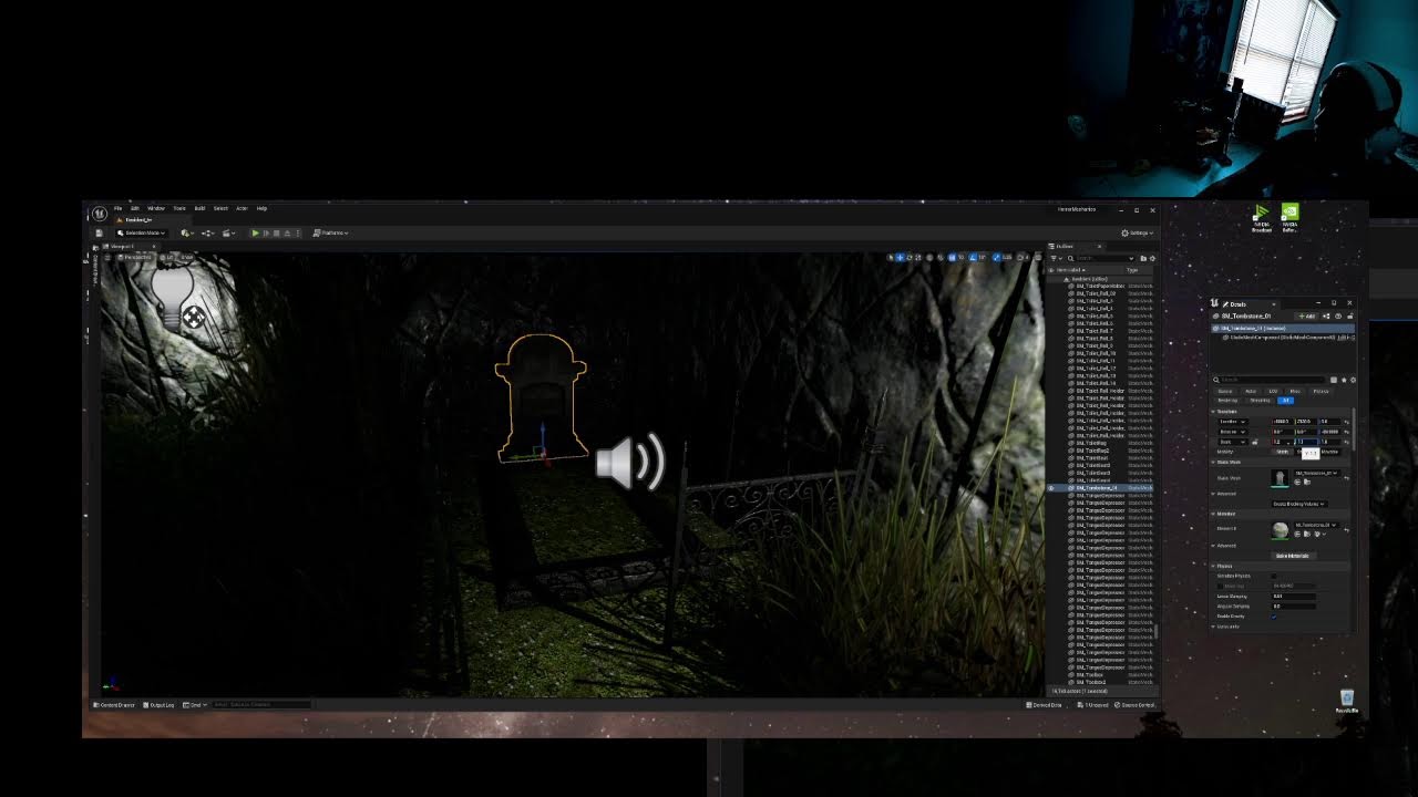 Making a Horror Game - Part 192- Checking music for suspense games- Fixing Scripts