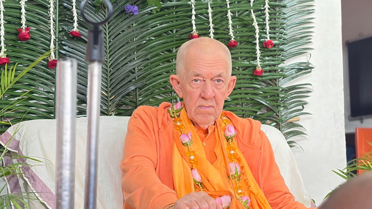 HH Bhakti Vighna Vinasa Narasimha Maharaj Class | ISKCON KANTESHWAR NZB