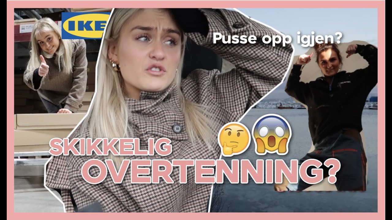 ♥︎ Pusse opp igjen ?! Maler, IKEA, haul og kaaooos