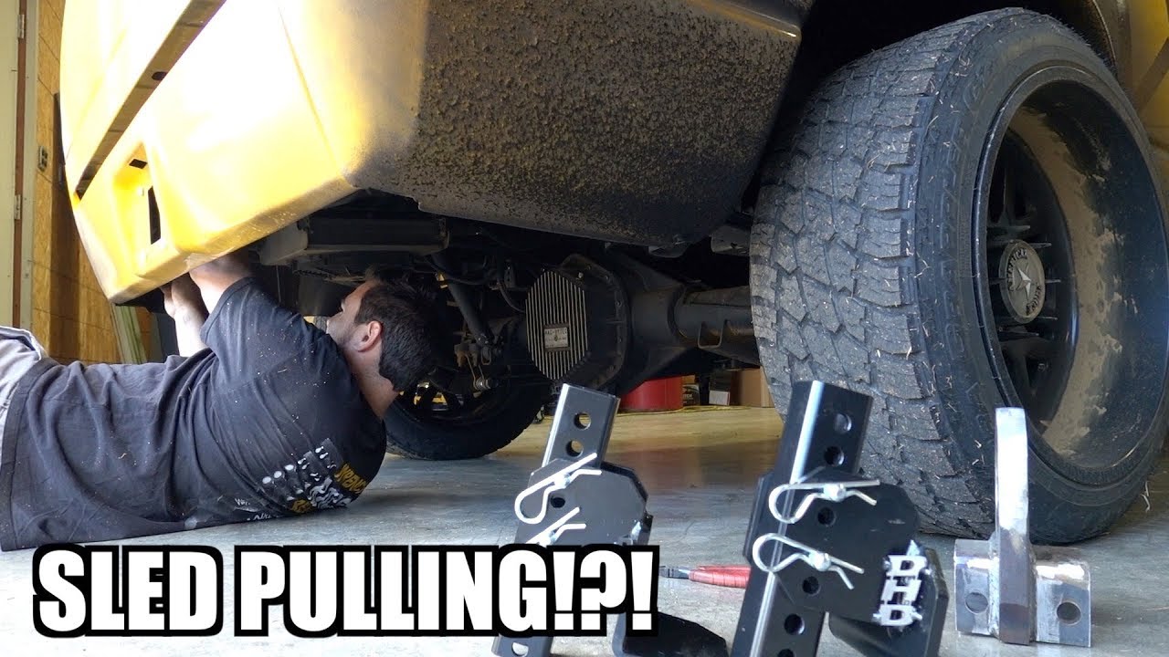 GETTING READY TO SLED PULL MY CUMMINS!!!!