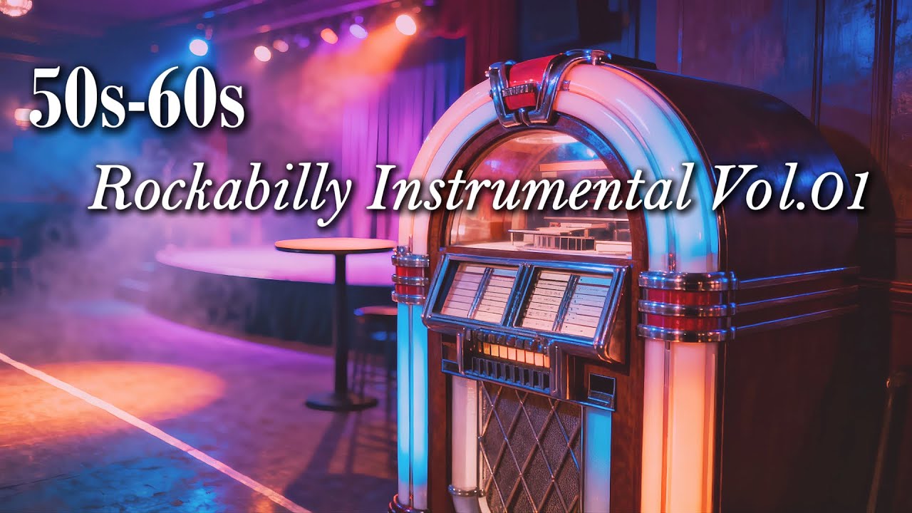 50s - 60s Rockabilly Instrumental – Vol.01 🎸 Vintage Rock ’n’ Roll Vibes