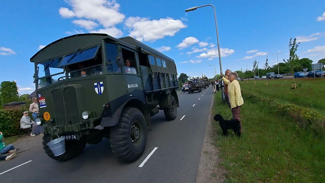 Bevrijdingsdag Legervoertuigen, Wierden 2025