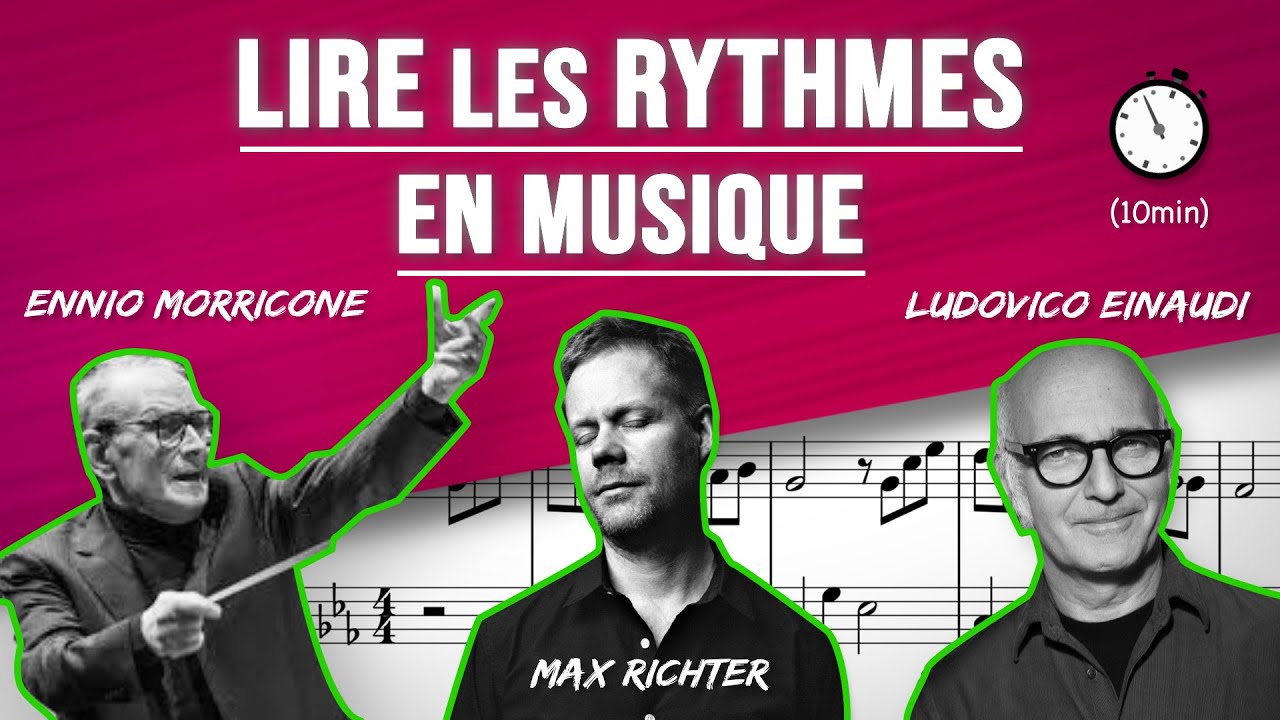 APPRENDRE le RYTHME avec Einaudi, Morricone, Pachelbel, Beethoven...