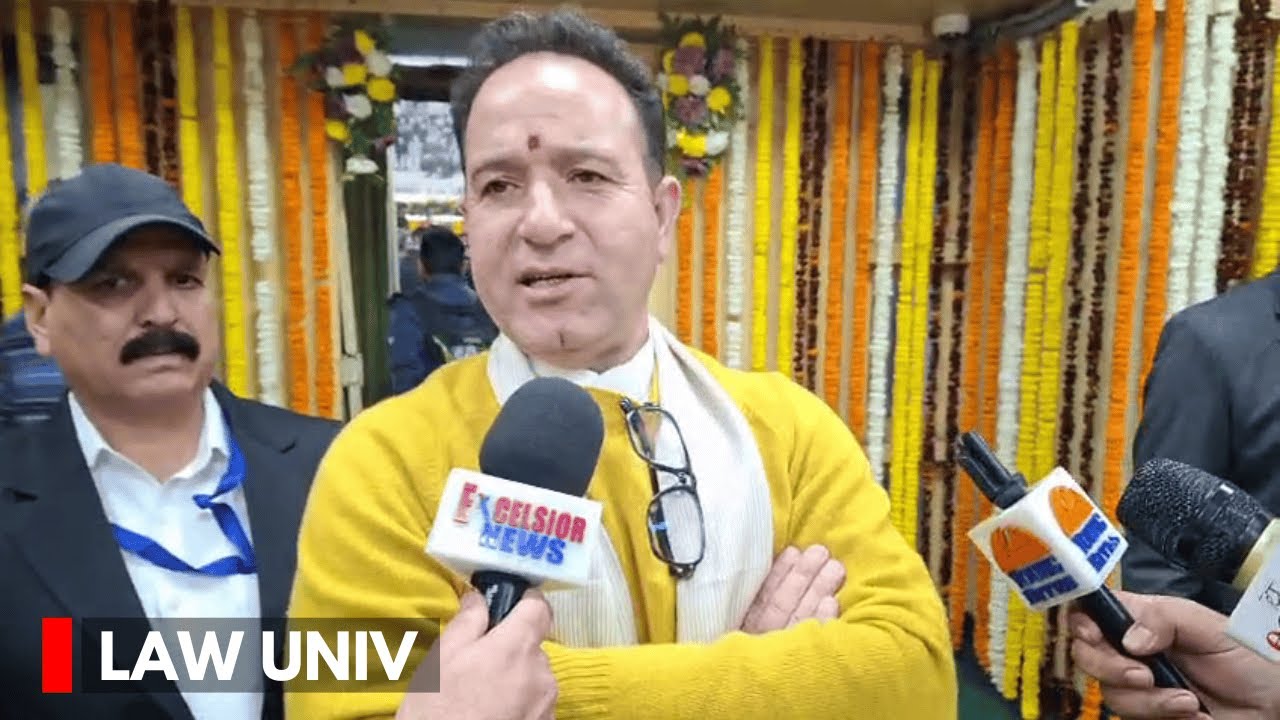 BJP supports Demand For Establishing Law Univ In Jammu Too, Says LOP