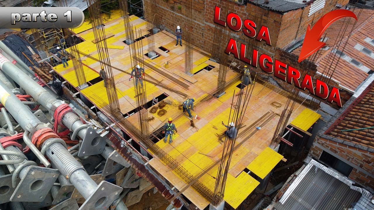 Proceso Constructivo LOSA ALIGERADA en CONCRETO - ENCOFRADO 🏗️parte 1