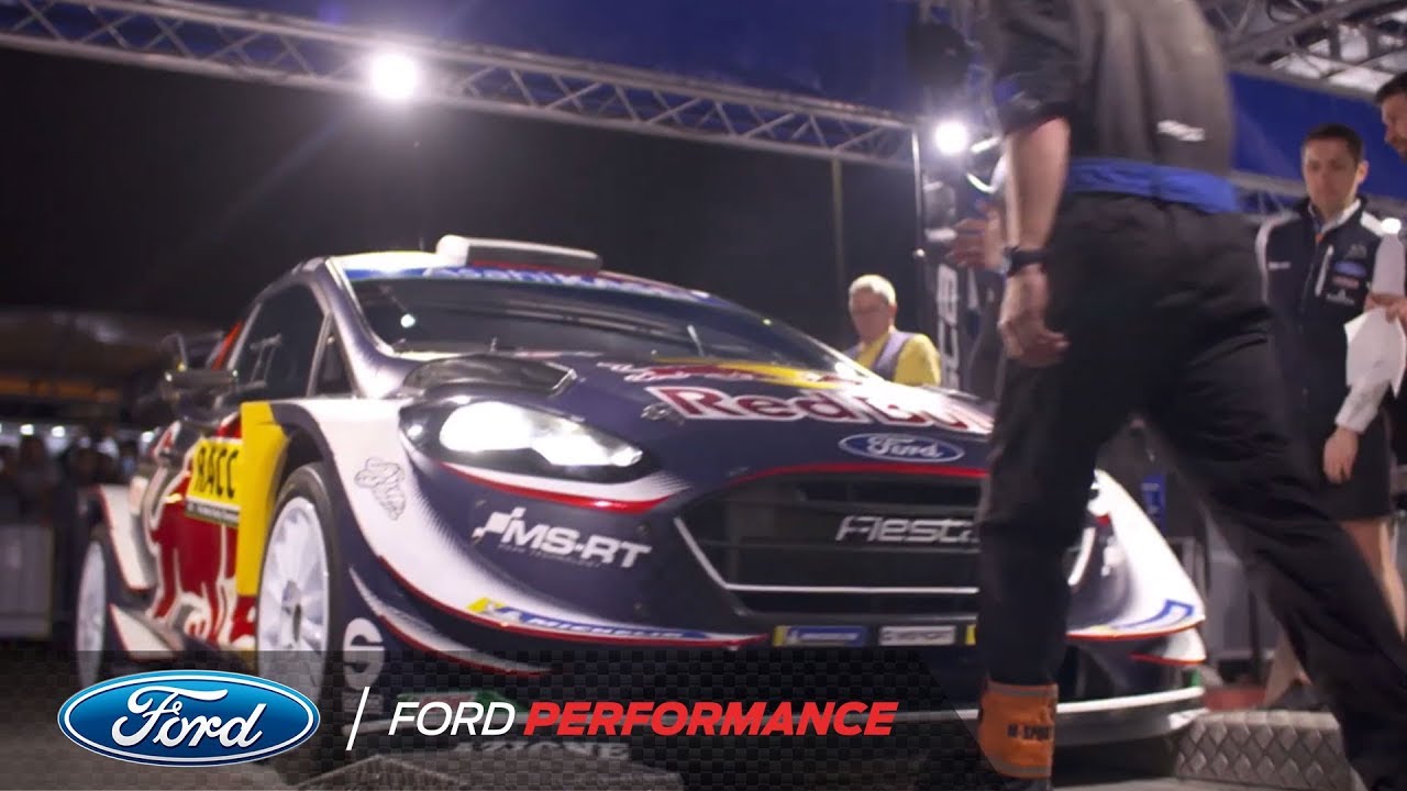 Команда M-Sport Ford World Rally Team - Быстрая смена спецификации Fiesta WRC | Ford Performance