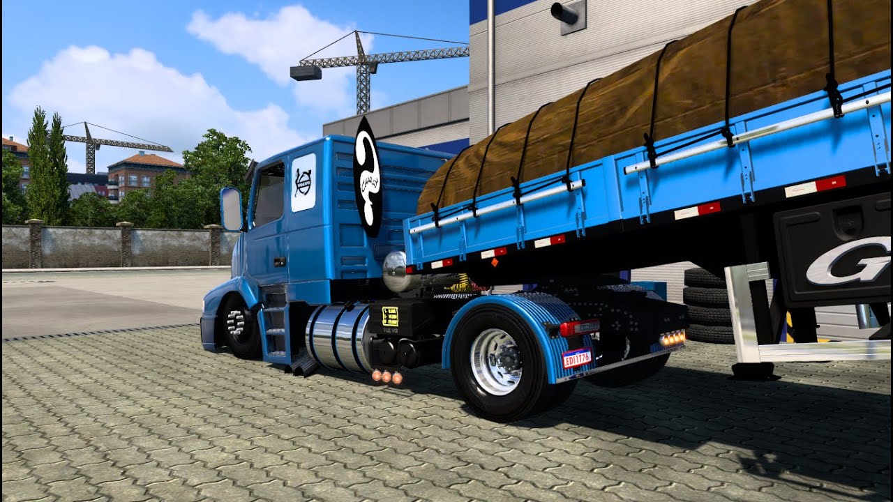 LIVE- Euro Truck Simulator 2 - SCANIA NTG NA 2 EIXO ALTA