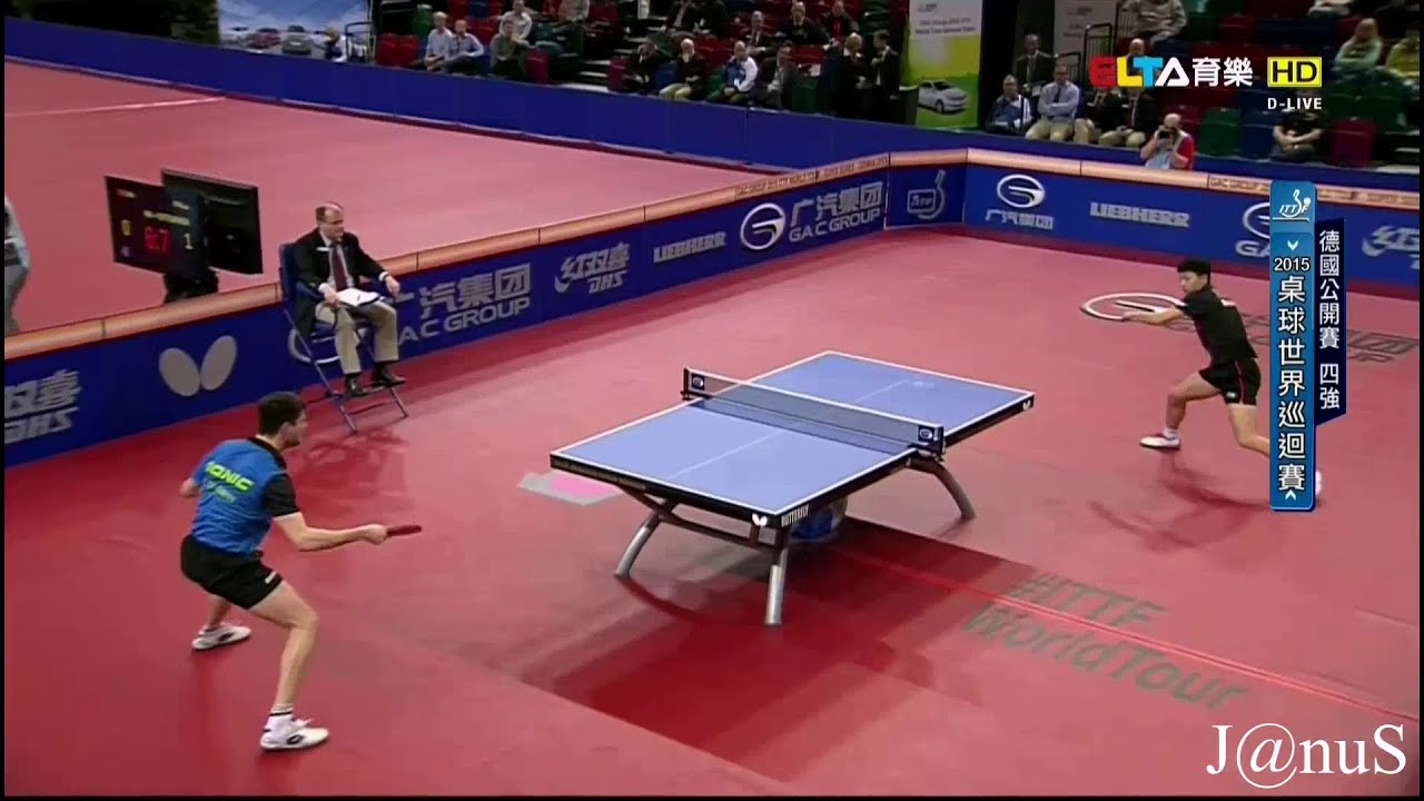 2015 German Open MS-SF1: MA Long - OVTCHAROV  Dimitrij [HD 1080p] [Full Match/Chinese]