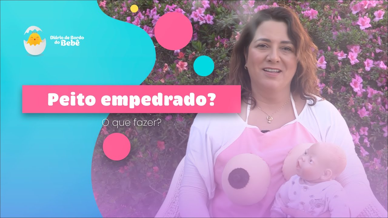Meu peito está empedrado de leite . O que eu faço?