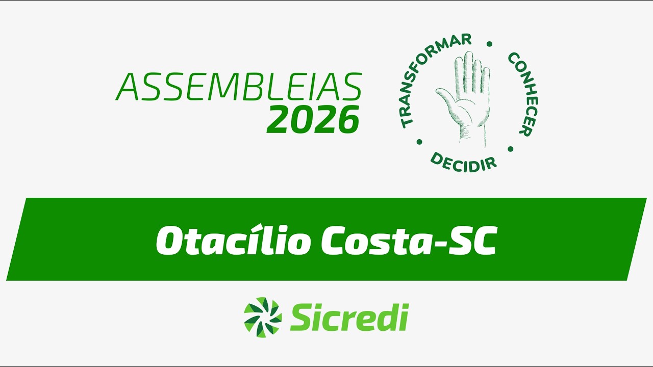 Assembleias de Núcleo 2026 - Otacílio Costa/SC