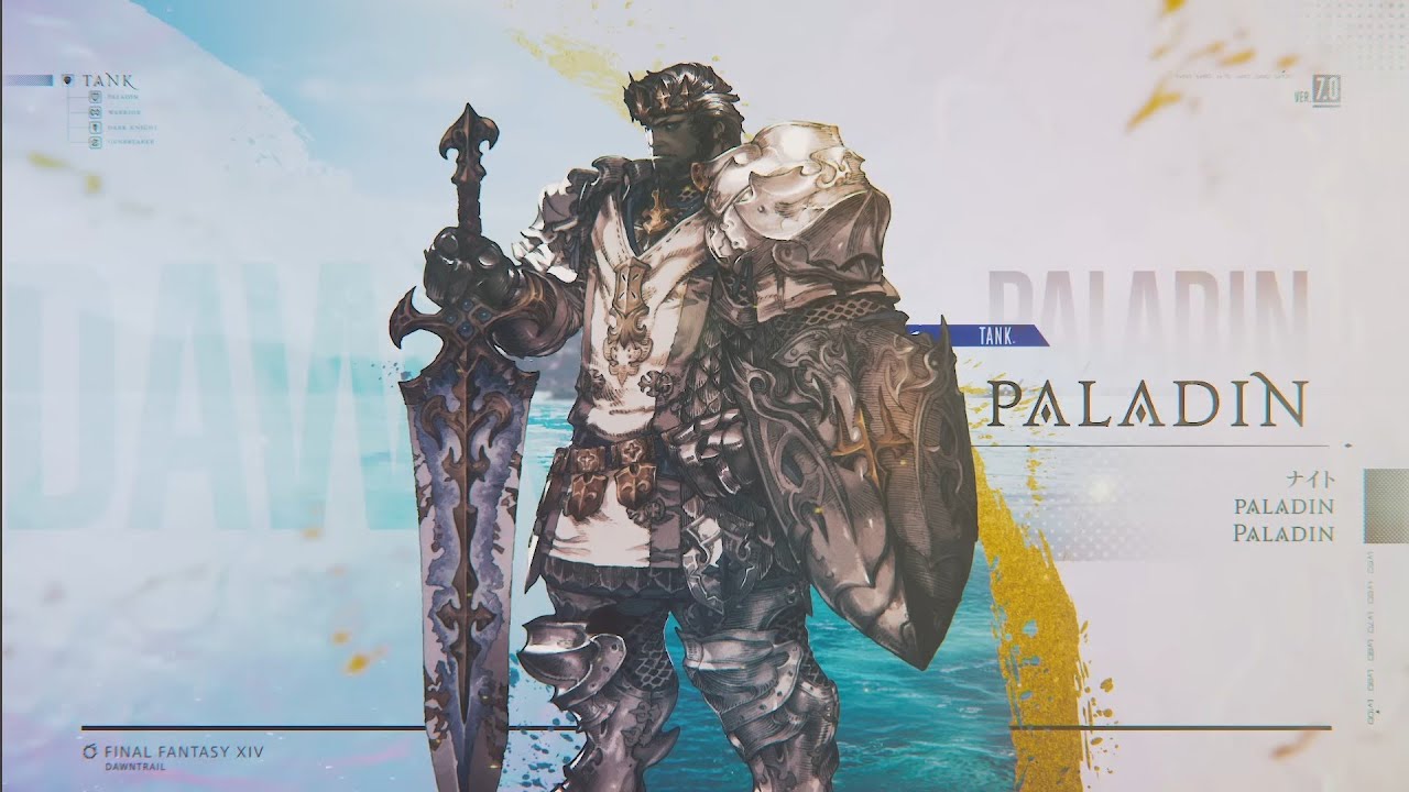 FFXIV Dawntrail Paladin Job Actions