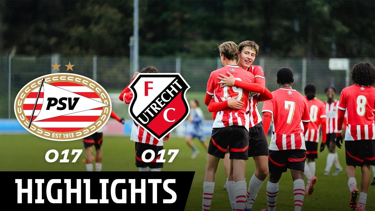 HIGHLIGHTS | Onze winterkampioenen van PSV O17 blijven winnen 💪