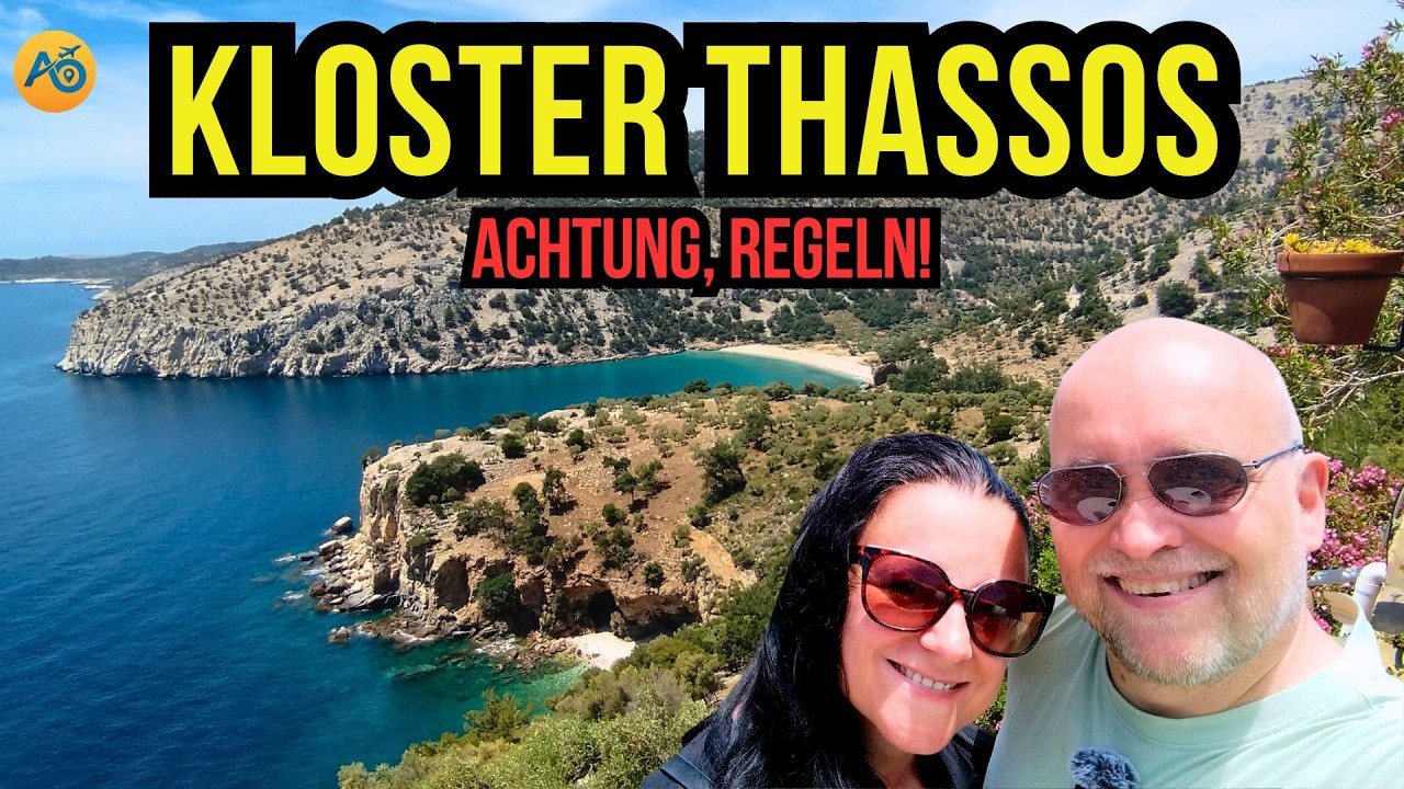 Thassos Geheimtipp für Paare ❤️ | Dieses Kloster bietet Gänsehaut-Ausblick für Zwei!