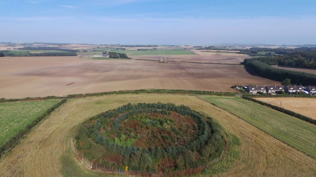 Loanhead of Fedderate - roundel wood and Fedderate castle