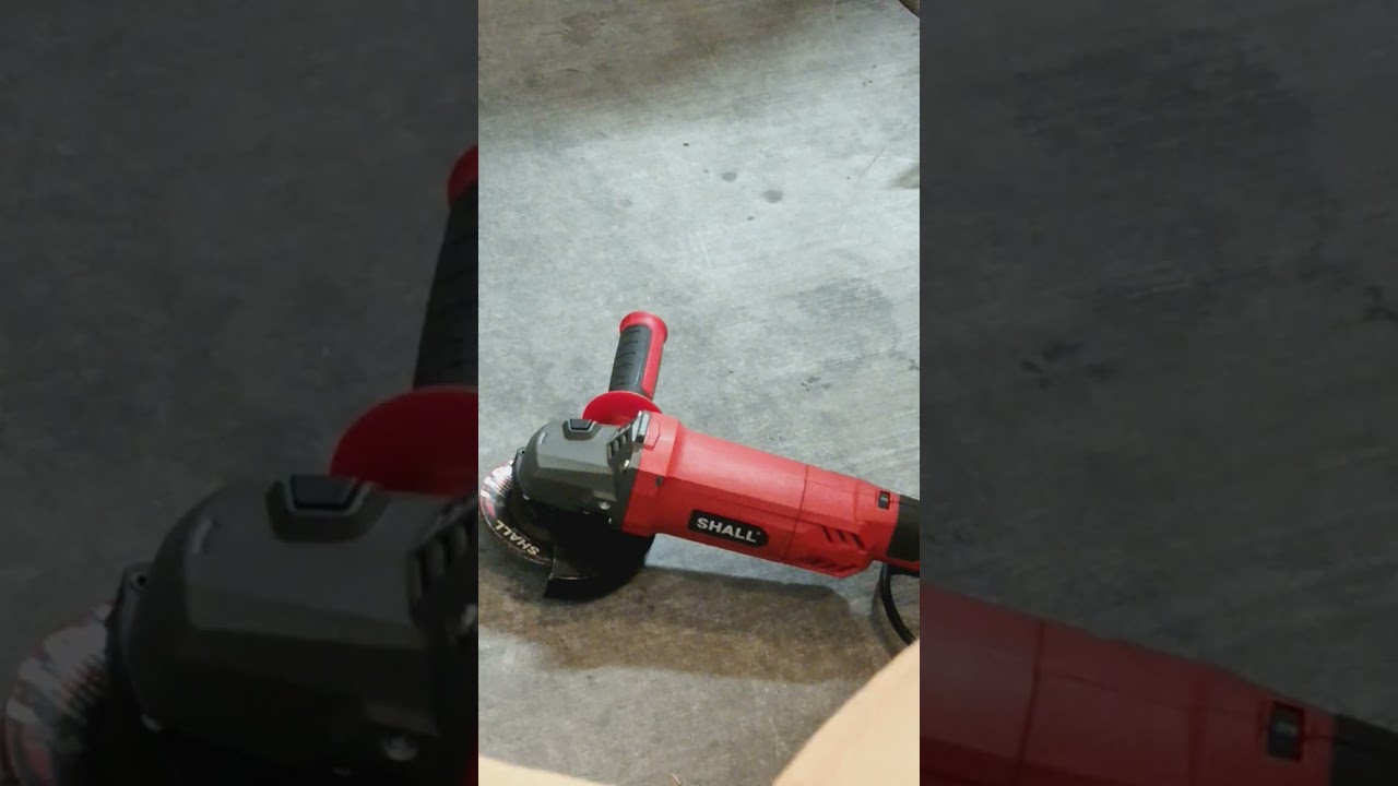 SHALL Angle Grinder 7.5 amp 4-1/2 Inch Variable Speed 122 RPM Review Jan 2025