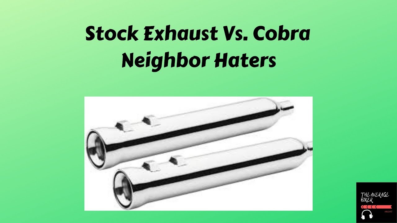 Cobra Neighbor Haters vs. Stock Exhaust!!!