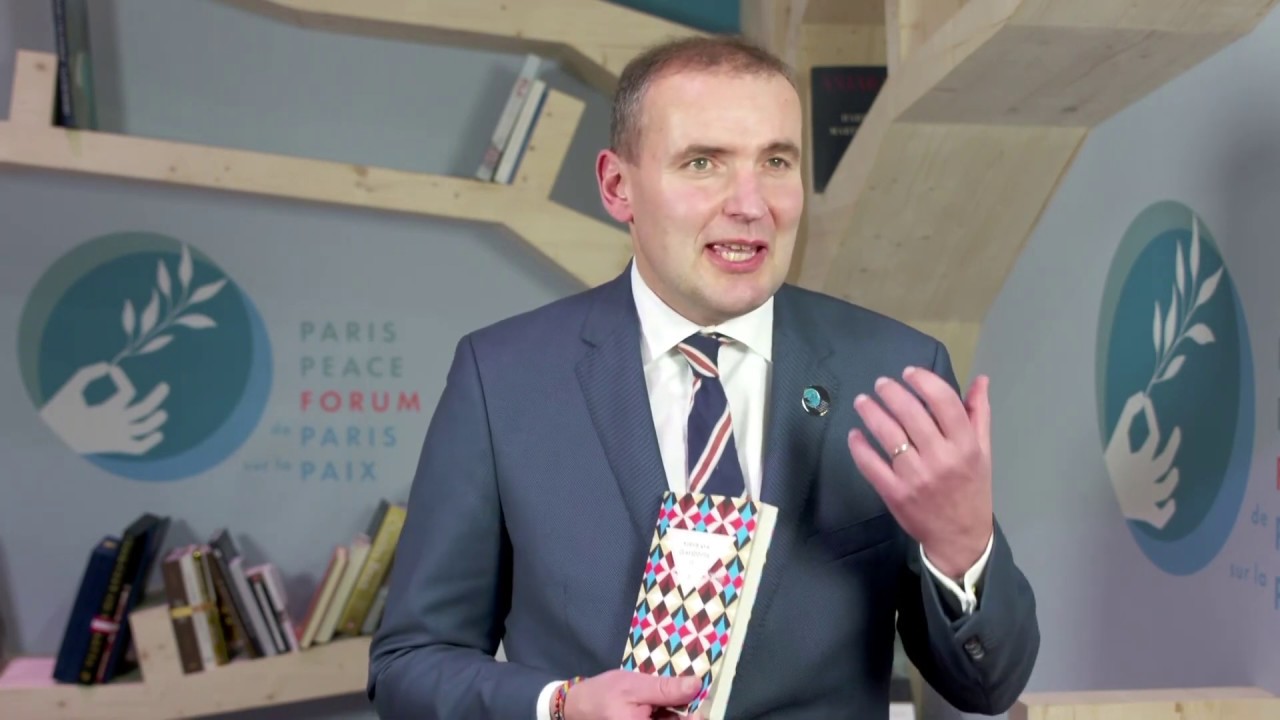 Peace Library with President Guðni Th. Jóhannesson | Paris Peace Forum 2018