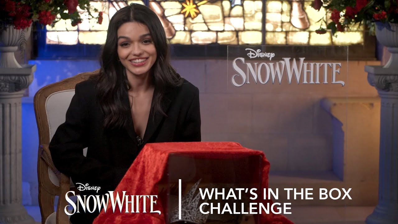 What's In The Box Challenge with Rachel Zegler | Disney's Snow White | Disney UK