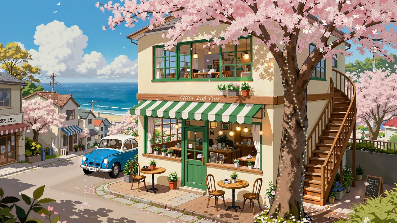 Wonderful Spring Morning ✨ Coffee Time with Lofi Hip Hop Beats to Relax Your Mind 🌸 February Lofi