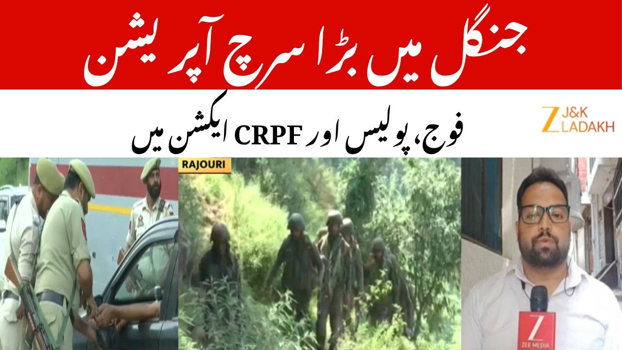 Rajouri Terror Hunt Continues for 13th Day | Army, Police & CRPF on High Alert | ZeeJKL