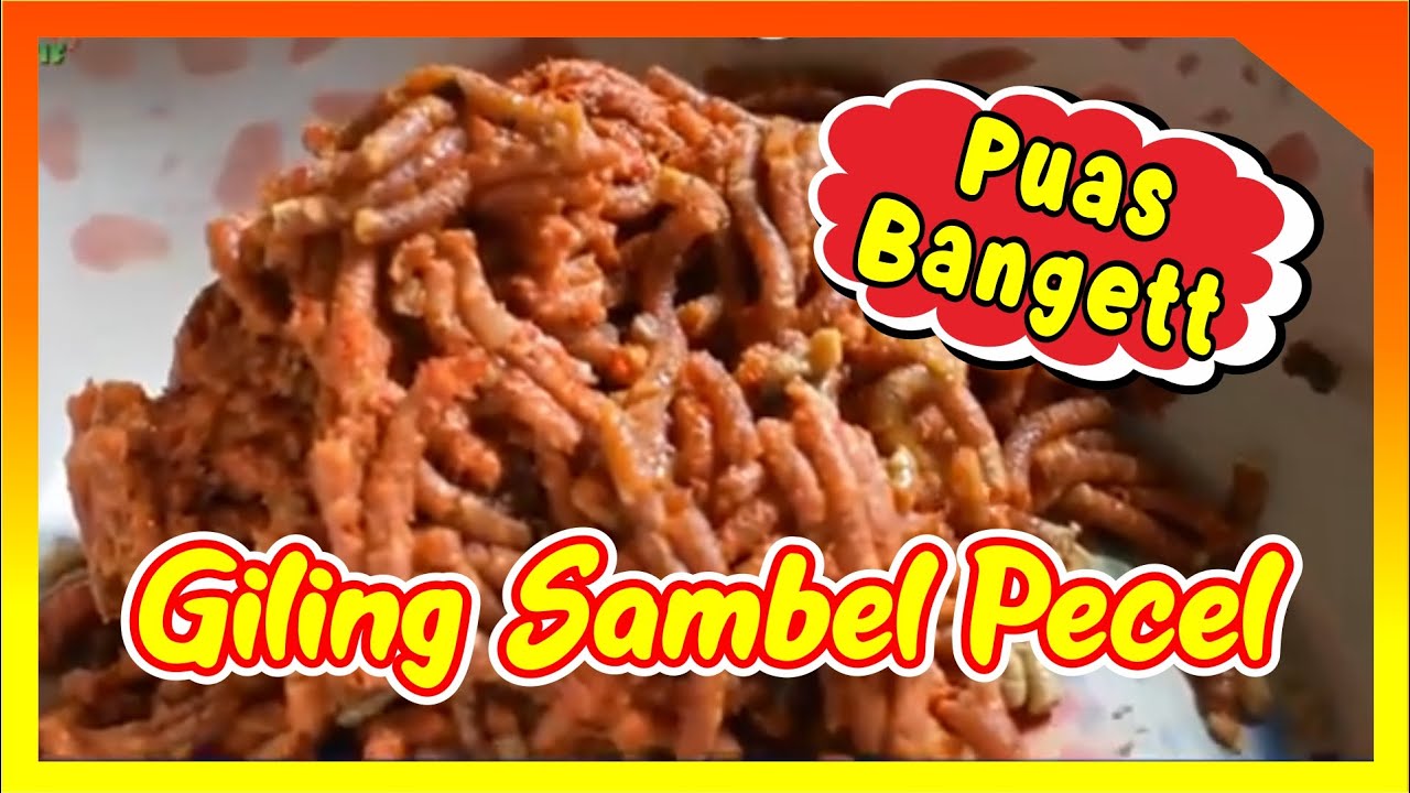 Mesin Giling Sambel Kacang || Solusi produksi sambel Pecel Industri Rumahan