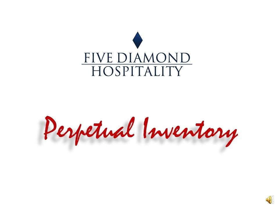 Perpetual Beverage Inventory Training Video
