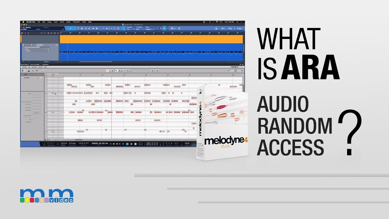 MMTV: Melodyne 4 What is ARA ? | Carlo Libertini